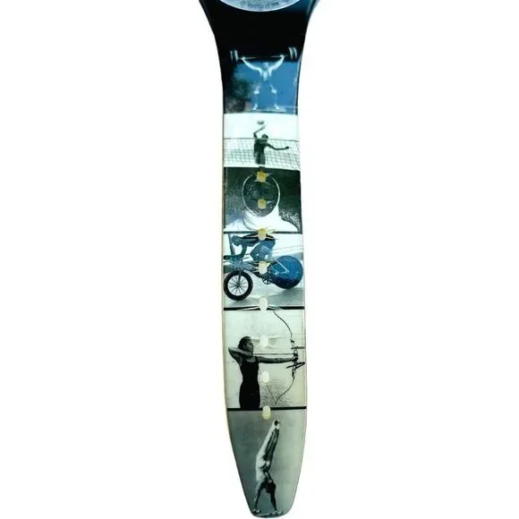 SWATCH Watch Autographed By 1996 Olympic Games Designer Annie Leibovitz GB178 Su
